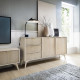 Комод Perfect Home Forest KSZ158 2-дверный з 3 ящиками 158х80х38 см Беж песочный/пихта сканди (PFH-091483) - фото 1
