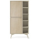 Стелаж Perfect Home Forest RG80 2-дверный 80х160х38 см Беж песочный/пихта сканди (PFH-091480) - фото 5