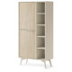 Стелаж Perfect Home Forest RG80 2-дверный 80х160х38 см Беж песочный/пихта сканди (PFH-091480) - фото 4
