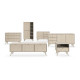 Комод Perfect Home Forest KSZ158 2-дверный з 3 ящиками 158х80х38 см Беж песочный/пихта сканди (PFH-091483) - фото 3