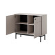 Комод Perfect Home Japandi K104 2-дверный 103х83х39 см Кашемир (PFH-091469) - фото 4