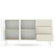 Комод с телескопическими направляющими Perfect Home Muti 2D3S/147 147x81,2x39,8 Кашемир (PFH-091396) - фото 4
