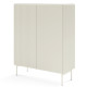 Комод высокий Perfect Home Muti 2D/98 123x98,6x39,8 Кашемир (PFH-091386) - фото 2