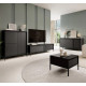 Комод з телескопічними напрямними Perfect Home Senso 2D3S/153 153,5x81,4x39,5 Чорний (PFH-091135) - фото 8