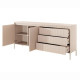 Комод с телескопическими направляющими Perfect Home Senso 2D3S/187 187,1x81,4x39,5 Бежевый (PFH-091108) - фото 4