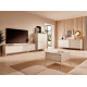 Комод с телескопическими направляющими Perfect Home Senso 2D3S/187 187,1x81,4x39,5 Бежевый (PFH-091108) - фото 9