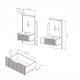 Тумба прикроватная с телескопическими направляющими Perfect Home Baltic 1S 48,8x102x39,6 Дуб балтийский/Черный (PFH-091378) - фото 4