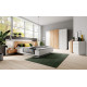 Шафа розпашна чотиридверна Perfect Home Cube 4D2S/230 230x198,8x51,6 Білий/Дуб крафт золотий (PFH-091047) - фото 7