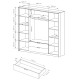 Шафа розпашна чотиридверна Perfect Home Hilton 4D2S/220 210x223,2x59 Каштан/Антрацит (PFH-091085) - фото 6