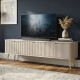 Тумба під телевізор Perfect Home Zova RTV168 168х56х39 Кашемір (золоті ніжки) (PFH-091275) - фото 1