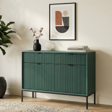 Комод Perfect Home Nova 2-дверный с 2 ящиками и черными ножками KSZ104 104х83х39 см Лабрадор (PFH-091500)