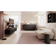 Комод с телескопическими направляющими Perfect Home Lante 2D3S/163 163,2x81,2x38 Черный (золотые ножки) (PFH-091191) - фото 9
