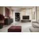 Комод з телескопічними напрямними Perfect Home Lante 6S/163 163,2x81,2x38 Чорний (золоті ніжки) (PFH-091190) - фото 8