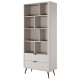 Стелаж Perfect Home Lante 2S 193,8x88,2x38 Бежевий (чорні ніжки) (PFH-091173) - фото 3