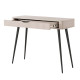 Туалетный столик Perfect Home Lante 1S/100 100,2x78x38 см Бежевый (черные ножки) (PFH-091170) - фото 4