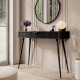 Туалетный столик Perfect Home Lante 1S/100 100,2x78x38 см Черный (черные ножки) (PFH-091188) - фото 7