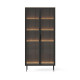 Вітрина висока з підсвіткою Perfect Home Lumi 2D2S/92 194,6х91,5х39,3 Дуб дунін (PFH-091381) - фото 3