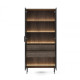 Вітрина висока з підсвіткою Perfect Home Lumi 2D2S/92 194,6х91,5х39,3 Дуб дунін (PFH-091381) - фото 4
