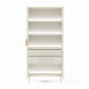 Вітрина висока з підсвіткою Perfect Home Lumi 2D2S/92 194,6х91,5х39,3 Кашемір (PFH-091382) - фото 3