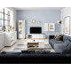 Комод Perfect Home Marco 3D/138 138,2x90,5x40 Белый/Белый глянец/ Дуб грандсон (PFH-091033) - фото 7