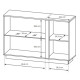 Комод Perfect Home Marco 3D2W/138 138,2x90,5x40 Білий/Білий глянець/ Дуб грандсон (PFH-091034) - фото 5