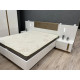 Тумбы прикроватные 2 шт с двумя ящиками Perfect Home Marco 2S 102x60x38,4 Белый/Белый глянец/Дуб грандсон (PFH-091049) - фото 8