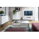 Комод с телескопическими направляющими Perfect Home Nova KSZ104 2D2S 104x63x39 Белый (черные ножки) (PFH-091216) - фото 7