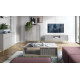 Комод с телескопическими направляющими Perfect Home Nova KSZ104 2D2S 104x63x39 Серый (золотые ножки) (PFH-091220) - фото 6