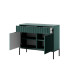 Комод Perfect Home Nova 2-дверный с 2 ящиками и черными ножками KSZ104 104х83х39 см Лабрадор (PFH-091500) - фото 2