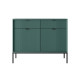 Комод Perfect Home Nova 2-дверный с 2 ящиками и черными ножками KSZ104 104х83х39 см Лабрадор (PFH-091500) - фото 3
