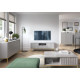 Комод с телескопическими направляющими Perfect Home Nova KSZ154 3D3S 154x63x39 Серый (золотые ножки) (PFH-091243) - фото 6