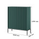 Комод высокий Perfect Home Nova 2-дверный с черными ножками K104 104х125х39 см Лабрадор (PFH-091501) - фото 4