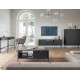 Комод высокий Perfect Home Nova KK104 2D 104x125x39 Черный (черные ножки) (PFH-091238) - фото 7