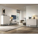 Комод высокий Perfect Home Nova KK104 2D 104x125x39 Кашемир (черные ножки) (PFH-091236) - фото 7