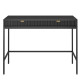 Туалетный столик с телескопическими направляющими Perfect Home Nova T104 104x77x50 см Черный (черные ножки) (PFH-091264) - фото 3