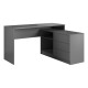 Офісний стіл Perfect Home Teo 3S/138 138,2х76х50,4 Чорний (PFH-091166) - фото 4