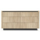 Комод с телескопическими направляющими Perfect Home Torro 6S/163 163,2x82,9x38,1 Дуб кремона/Черный (PFH-091416) - фото 4