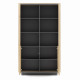 Стеллаж Perfect Home Torro 2D/113 113,2x190,1x38,1 Дуб кремона/Черный (PFH-091413) - фото 2
