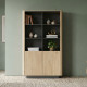Стеллаж Perfect Home Torro 2D/113 113,2x190,1x38,1 Дуб кремона/Черный (PFH-091413) - фото 1