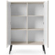Комод высокий Perfect Home Zova K103 2D 103x129x39 Кашемир (черные ножки) (PFH-091283) - фото 4