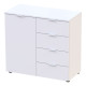 Комод в гостиную Doros Рон 1 80х38х81 см Белый (DRS-011292) - фото 4