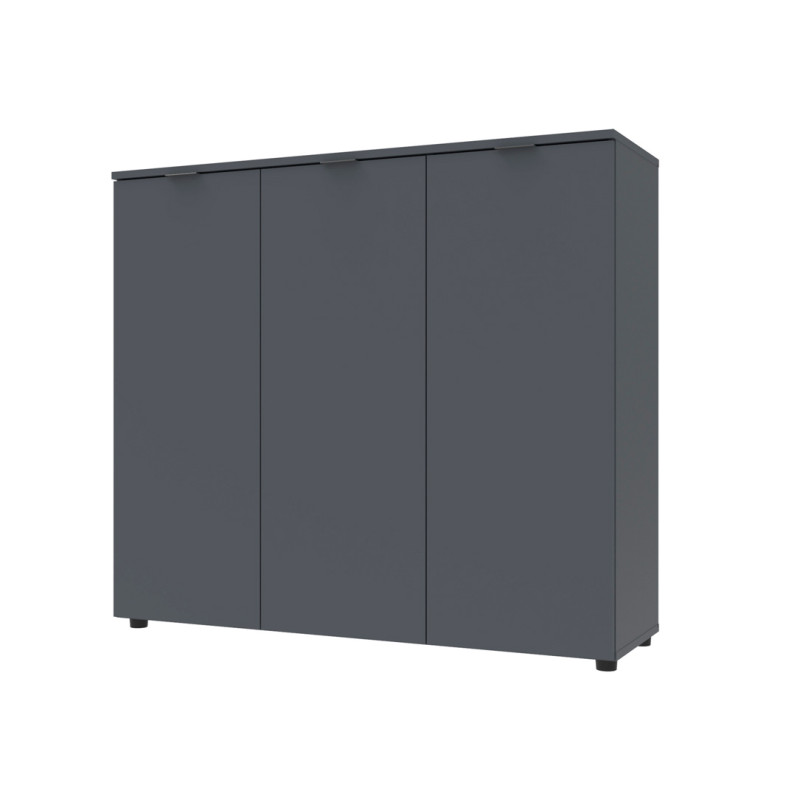 Комод в гостиную Doros Рон 6 120х38х100 см Графит (DRS-011303)