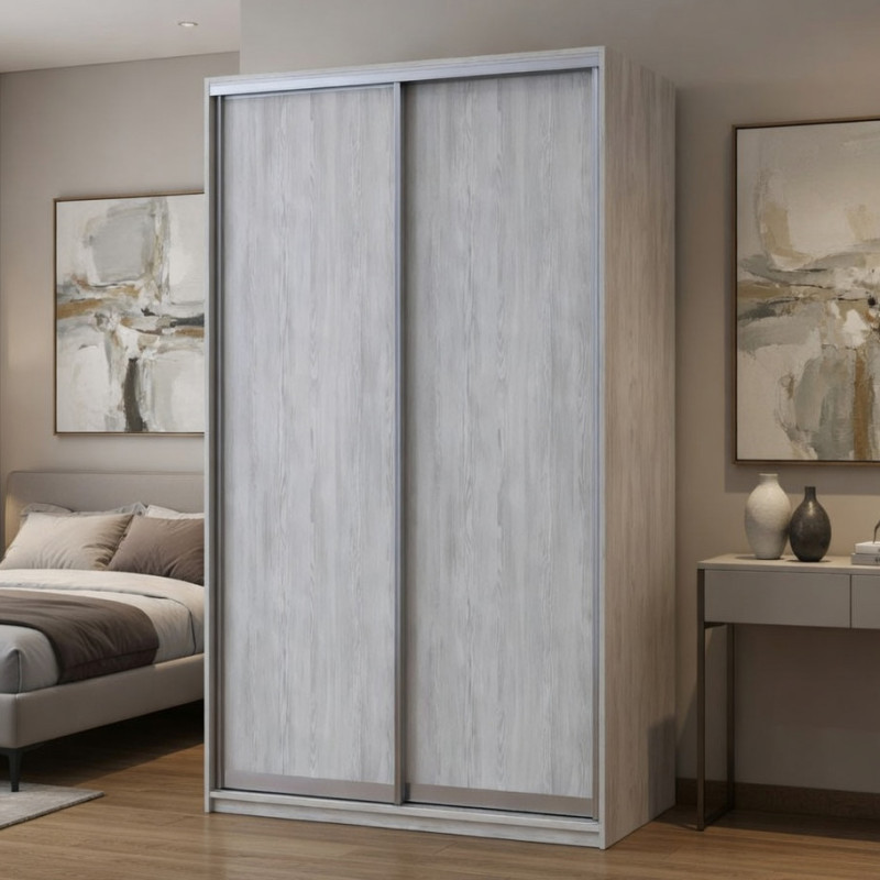 Шкаф купе Doros Сити Лайт Сосна Натти 2 ДСП 120х45х225 (DRS-011958) - фото 