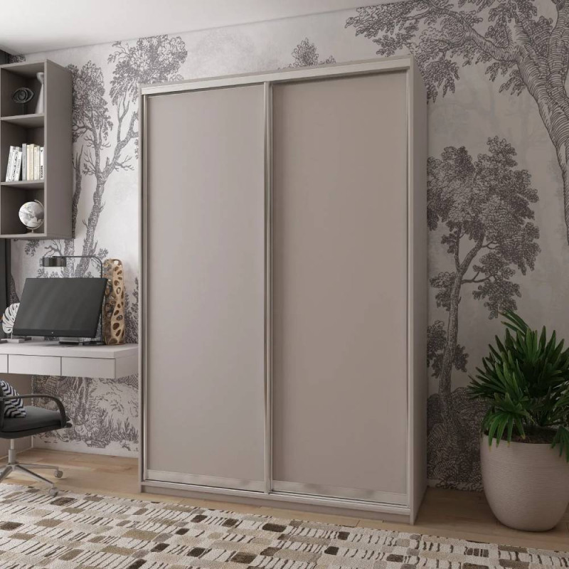 Шкаф купе Doros Сити Лайт Кашемир 2 ДСП 120х45х225 (DRS-011794)