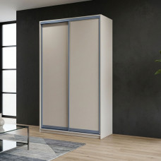 Шкаф купе Doros Сити Лайт Кашемир 2 ДСП 120х45х225 (DRS-011794)