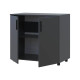 Комод Doros Торн Антрацит 2 ДСП 90х51.6х80 (DRS-012086) - фото 6