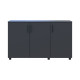 Комод Doros Торн Антрацит 3 ДСП 135х51.6х80 (DRS-012097) - фото 5