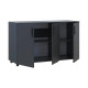 Комод Doros Торн Антрацит 3 ДСП 135х51.6х80 (DRS-012097) - фото 7