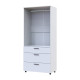 Шкаф для одежды Doros Торн Белый 2 ДСП/3Ш (штанга) 90х51.6х200 (DRS-012021) - фото 3