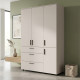 Шкаф для одежды Doros Торн Кашемир 3 ДСП/3Ш (полки) 135х51.6х200 (DRS-012060) - фото 1